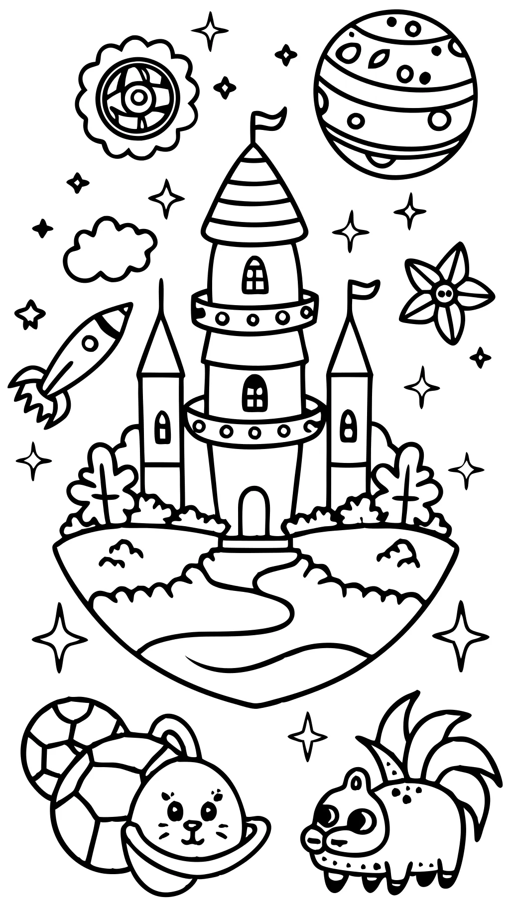 coloring pages j